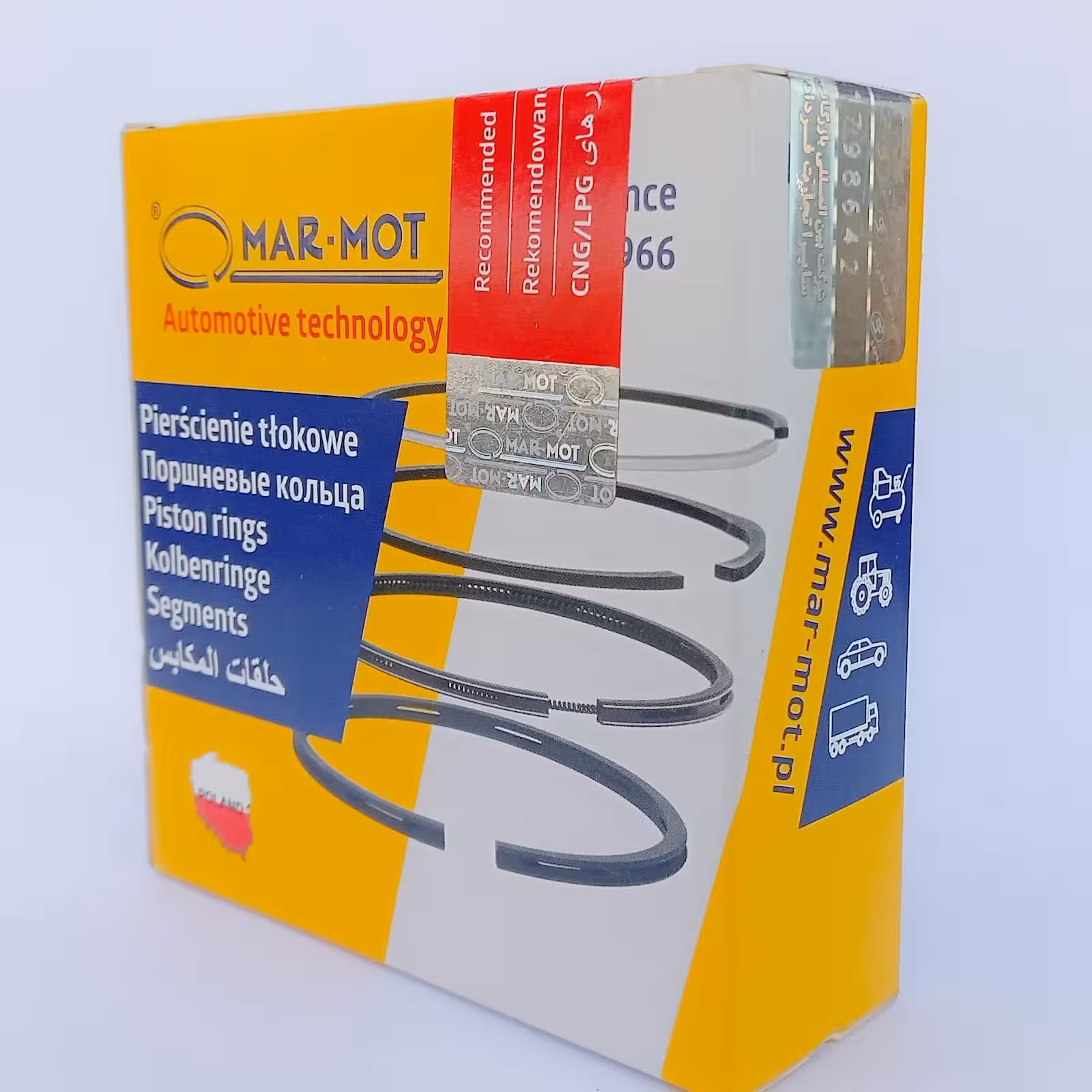 رینگ موتور ریو مامورت در 3 سایز مختلف مناسب برای تمامی مدل های ریو