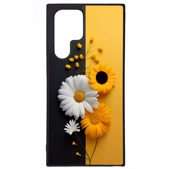کاور طرح گل کد G-099 مناسب برای گوشی موبایل سامسونگ Galaxy S22 Ultra | دیجی قاب دونی