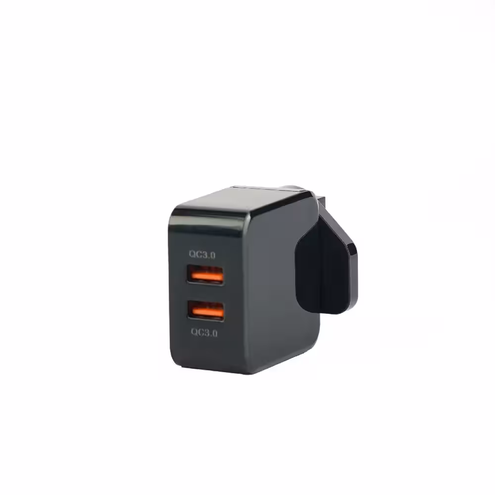 شارژر دیواری جی بی کیو با کابل لایتنینگ مدل HC-12F2