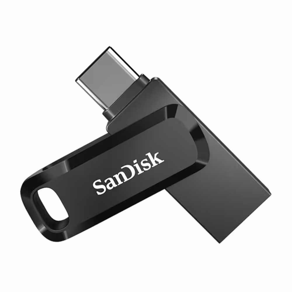 SanDisk - 512GB Type-C and USB 3.2 Gen1Ultra Dual Drive Go 400MB/s