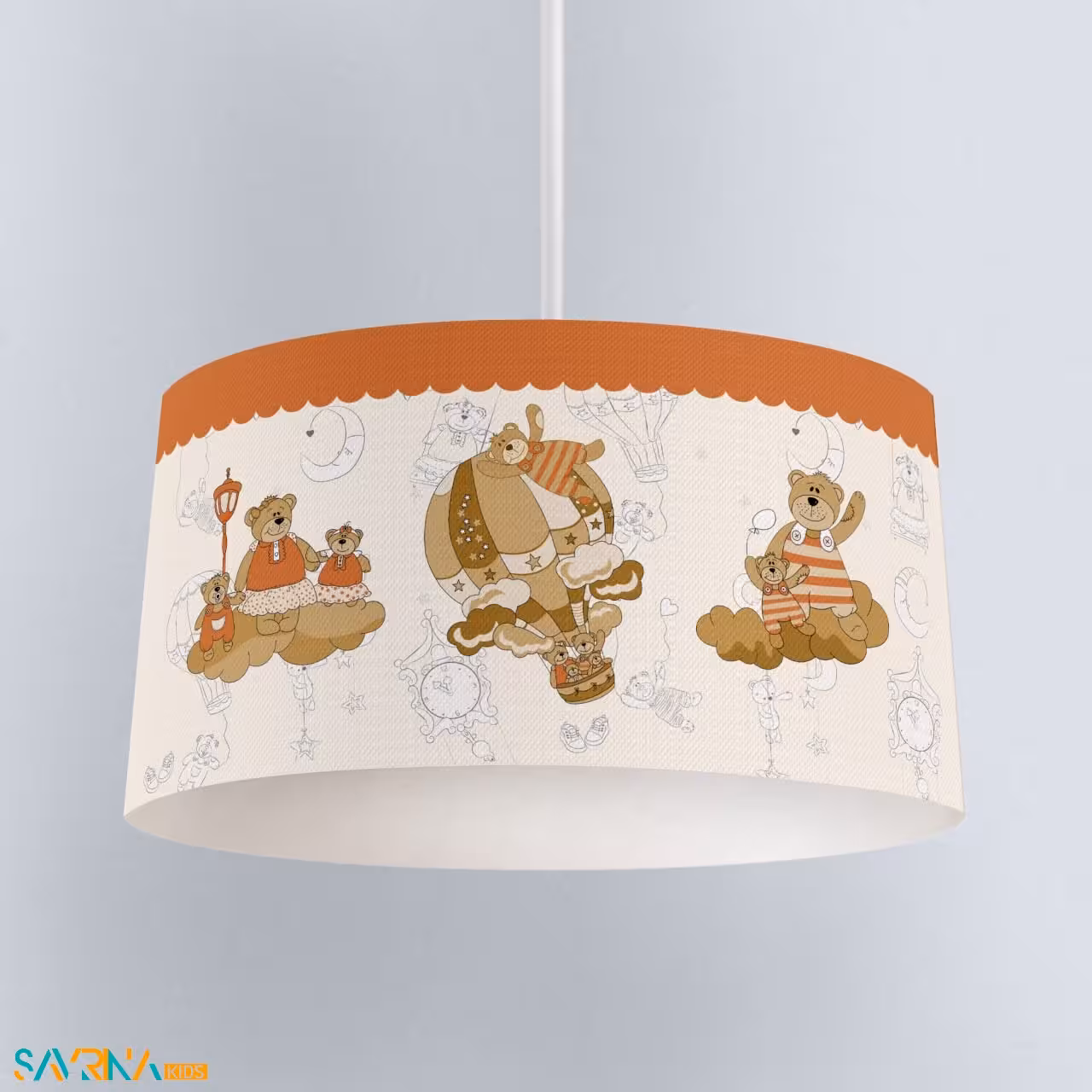 لوستر بچگانه طرح بالن خرسی کد A900