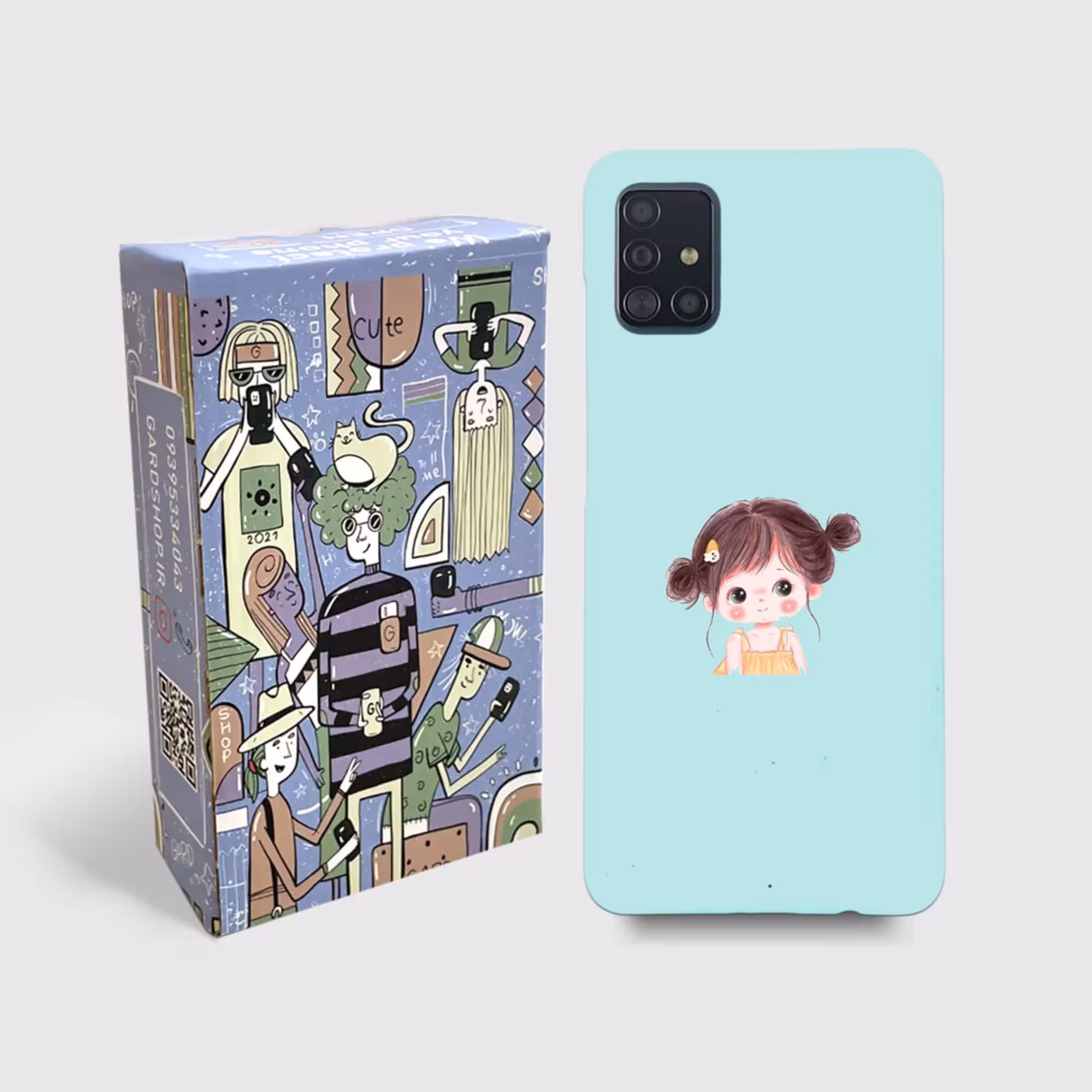 کاور گارد قاب مناسب برای گوشی موبایل سامسونگ a51 -کدg1005