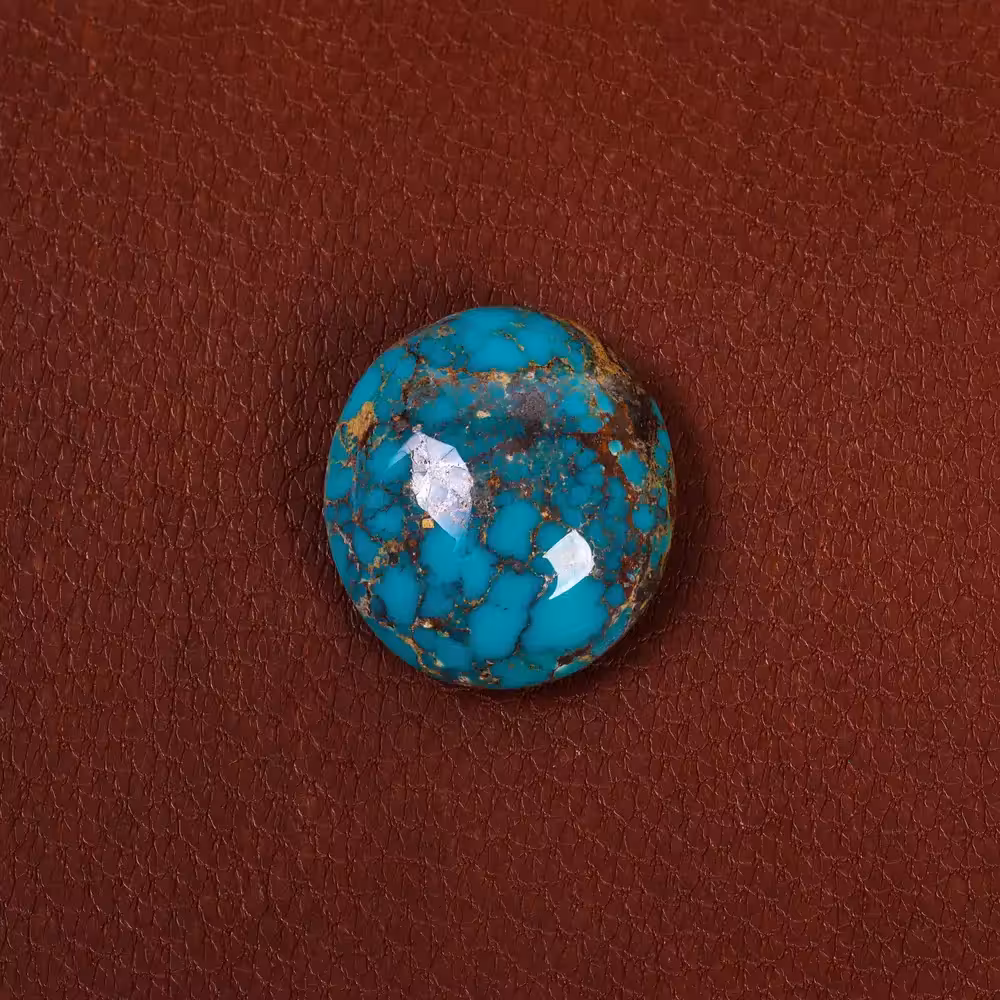 نگین فیروزه شجری کد 29607 - جواهری مشاهیر