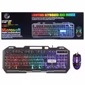 کیبورد و ماوس سیمدار گیمینگ XP 11300