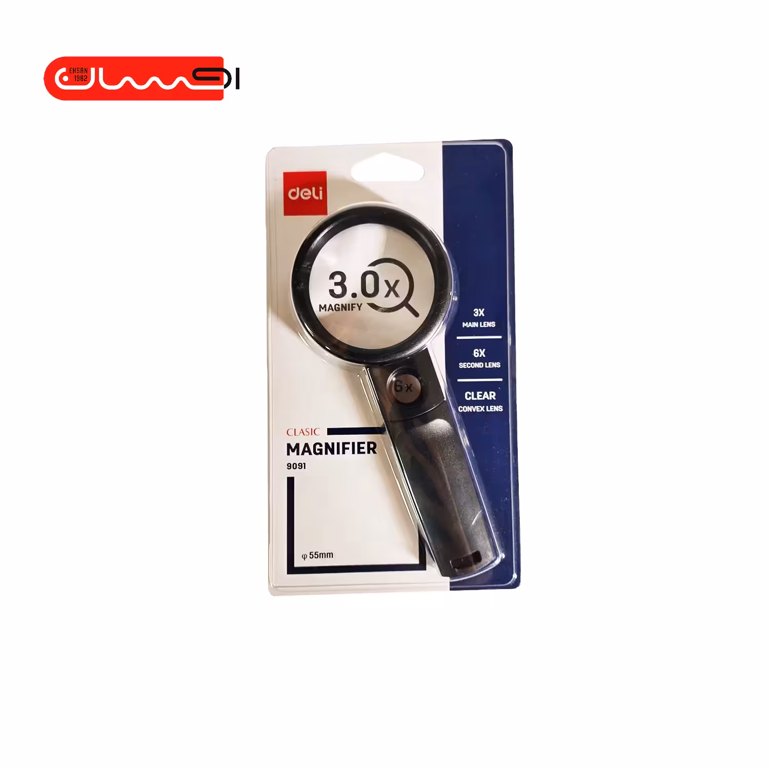 ذره بین کلاسیک deli کد 9091