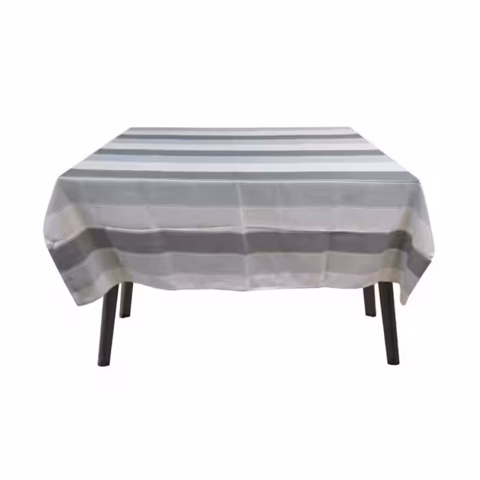 ژاکلین رومیزی 135*135 مربع راه راه