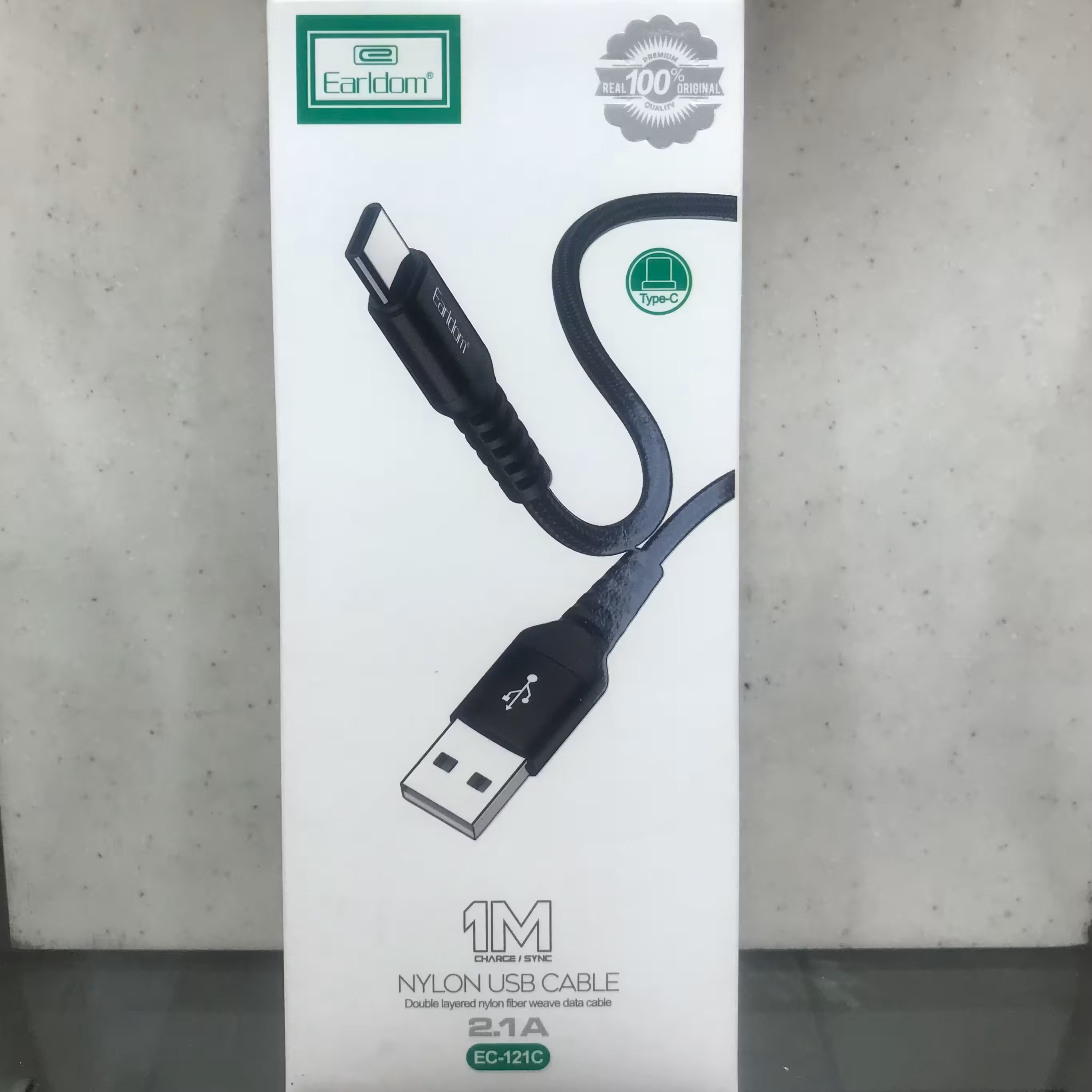 کابل شارژر تایپ C ارلدام