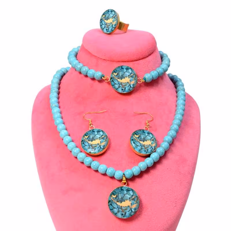 ست نماد ماه تولد آبان - سنگ فیروزه