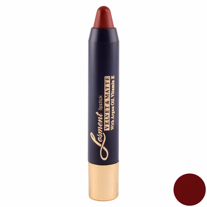 رژلب مدادی مات لوسمنت حاوی روغن آرگان مدل Matt شماره L612