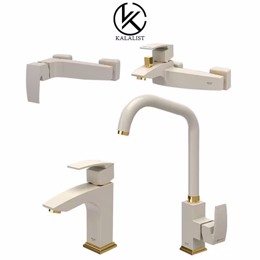 شیرآلات برند شودر مدل باواریا شیری طلا