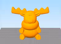 مدل سه بعدی شمع گوزن (Obj)