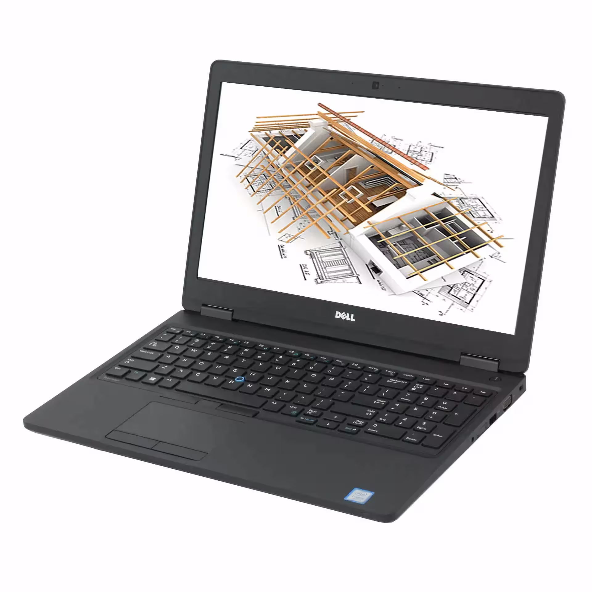 لپ تاپ  دل  لمسی DELL Precision 3520 i7 7820HQ 16G 256G SSD 2G (مهندسی)