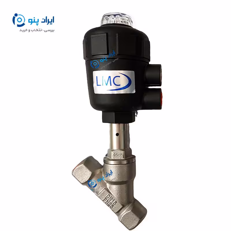 انگل ولو کله پلاستیکی 2 اینچ ال ام سی DN50 LMC