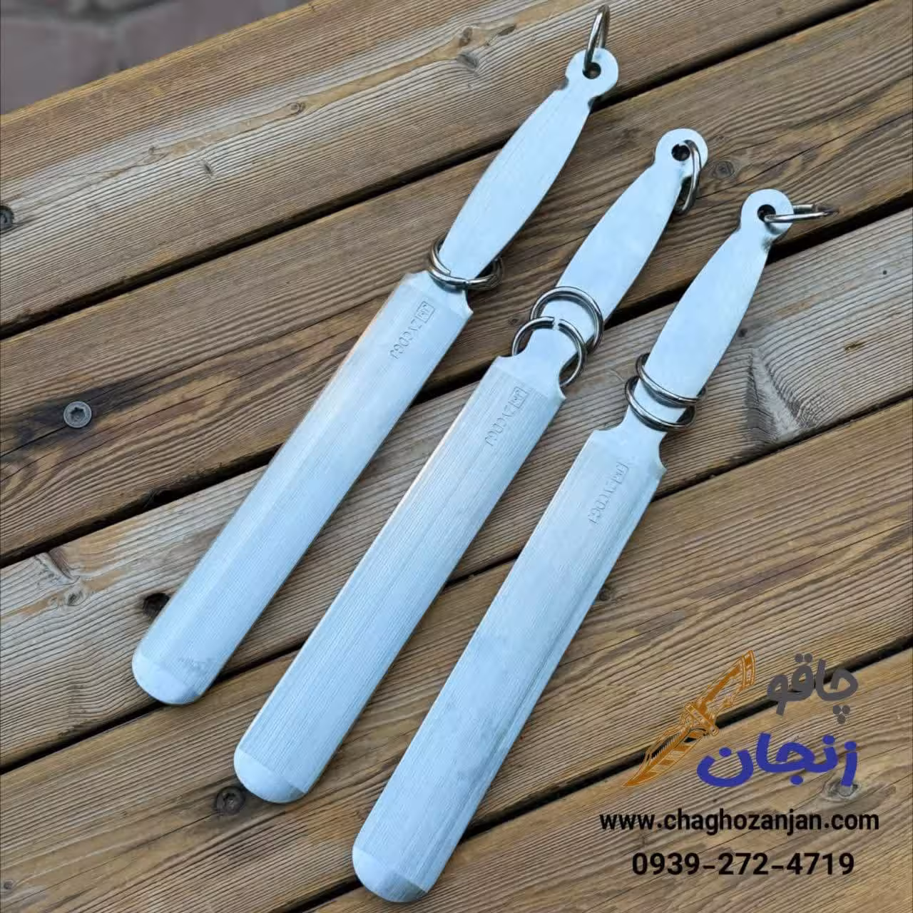 چاقو تیزکن پهن وارداتی با کیفیت | مخصوص قصابان و آشپز