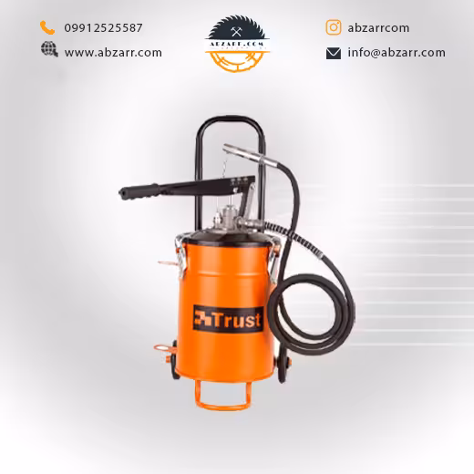گریس پمپ 3 تنظیم سطلی 10 کیلویی بدون چرخ تراست VGP10A/T (( اقساط یک ساله ))