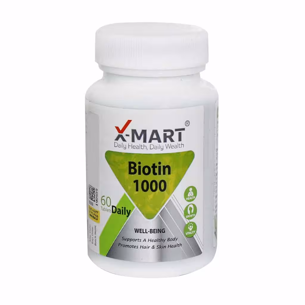 قرص بیوتین 1000 ایکس مارت X Mart Biotin 1000