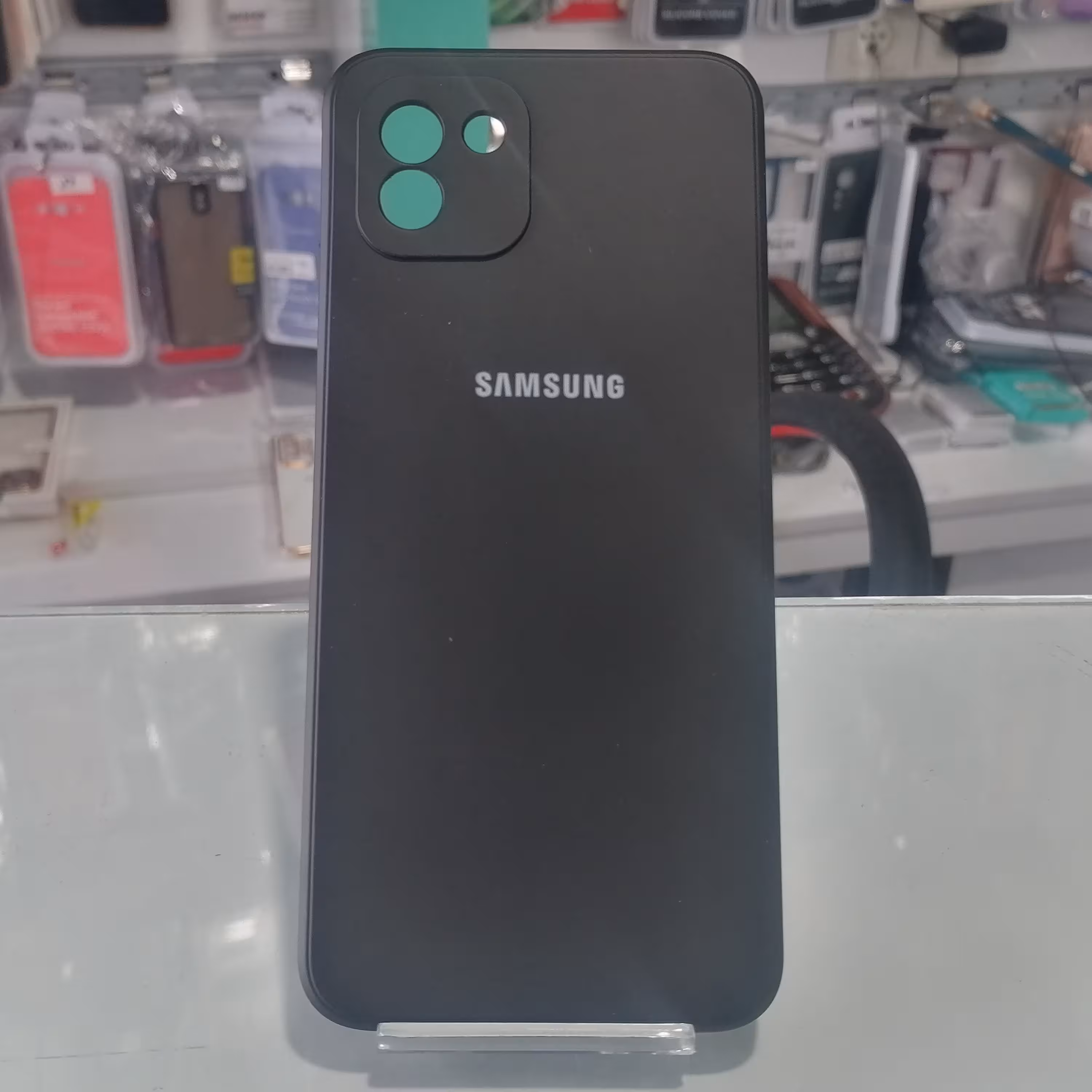 گارد سیلیکونی گوشی سامسونگ A03 داخل مخمل کیفیت عالی