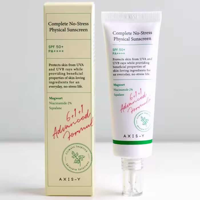 ضدآفتاب فیزیکی اکسیس وای | محصول اصل کره | Axis-y Complete No-Stress physical sunscreen