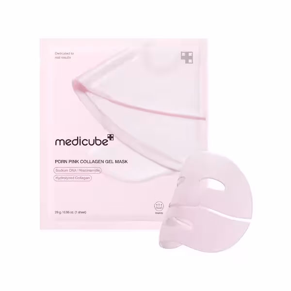 ماسک ورقه‌ای ژلی کلاژن صورتی مدی کیوب Medicube