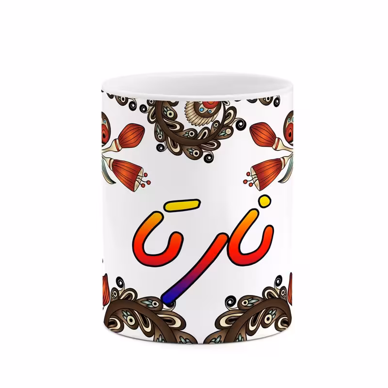 ماگ   اسم نارتا  سنتی گل و بته کد mgh47897