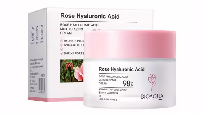 کرم کاسه ای صورت گل رز بیوآکوا ( Bioaqua rose Cream )