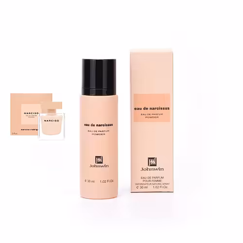 عطر ادکلن مینی نارسیسو (نارسیس) رودریگز پودری جانوین | Narciso Rodriguez Narciso Poudree حجم 30 میل استوانه ای(شرکتی)
