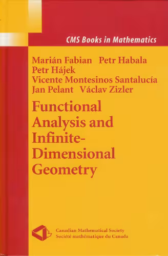 خرید و دانلود نسخه کامل کتاب Functional analysis and infinite-dimensional geometry