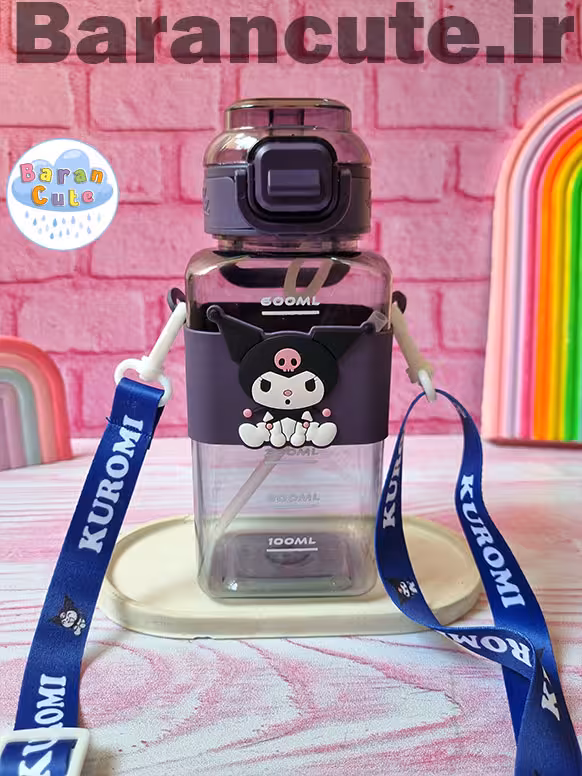 قمقمه فانتزی وارداتی نی دار طرح کورومی