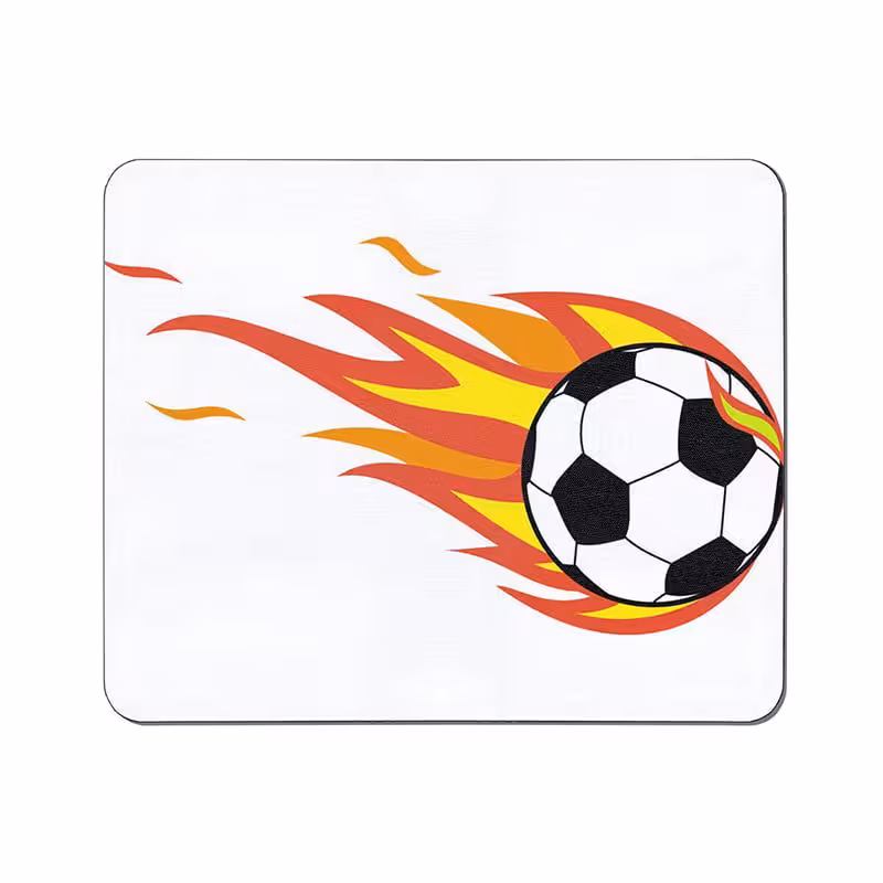 خرید و قیمت ماوس پد طرح توپ آتشین کد 3380