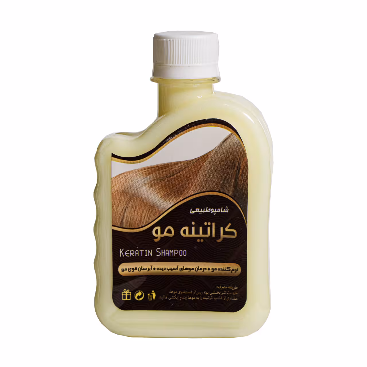 شامپو طبیعی مو کراتینه مو 250 گرمی