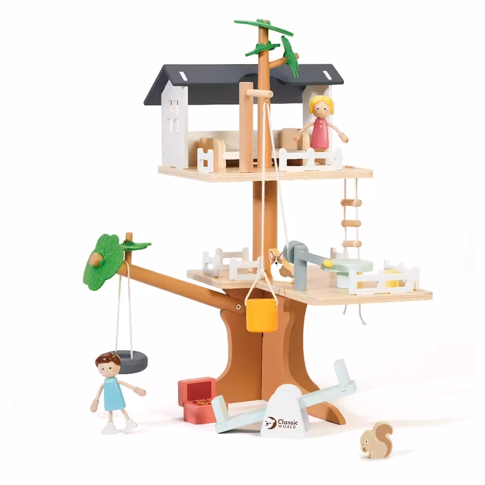 خانه درختی چوبی کلاسیک ورد Classic World