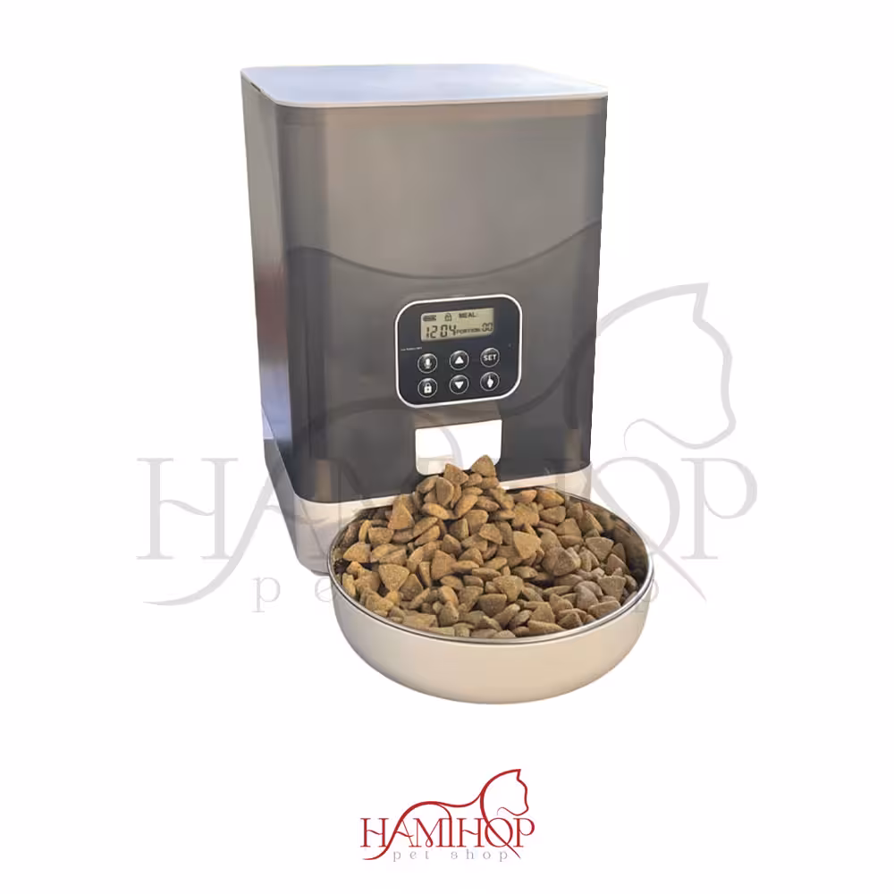 ظرف غذا خوری اتوماتیک سگ و گربه AUTOMATIC PET FOODER
