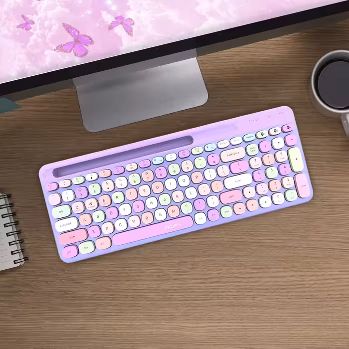 کیبورد بی سیم مافی مدل 888BT، سوییچ ممبران، Tenkeyless