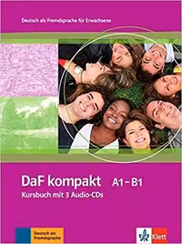 DaF kompakt Kursbuch   Ubungsbuch A1 – B1 کتاب ( چاپ گلاسه کتاب اصلی رنگی   کتاب کار رنگی )
