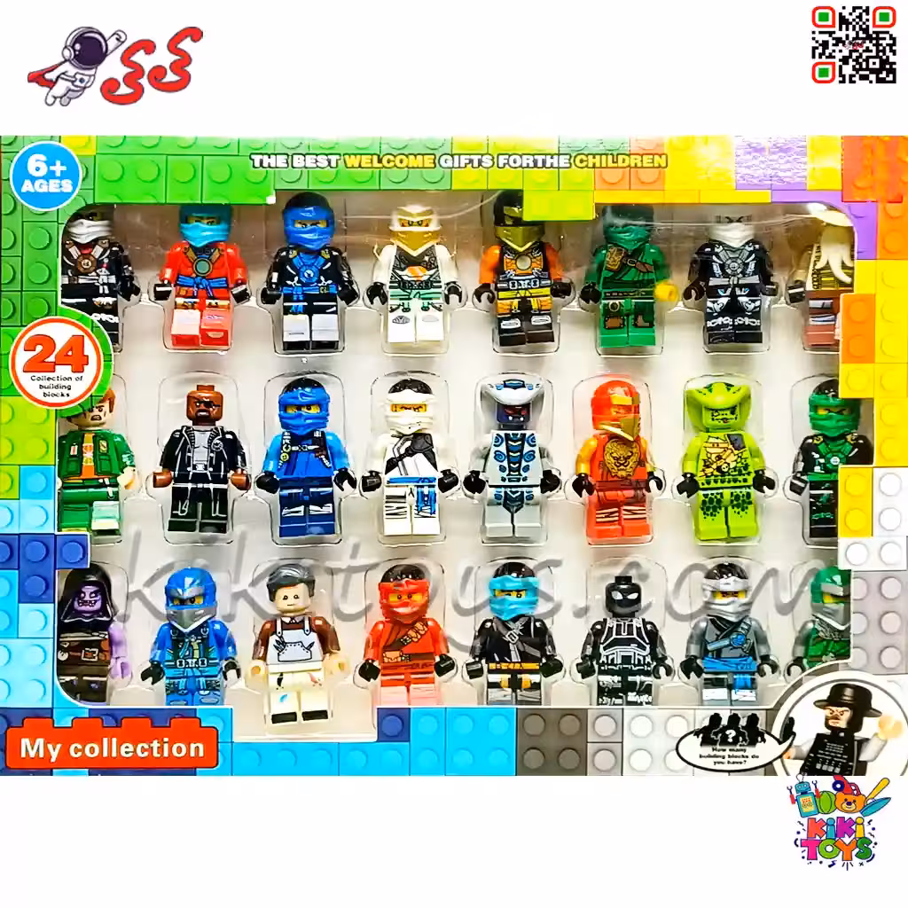 مینی‌فیگورهای لگویی نینجاگو پک 24 عددی