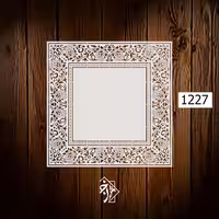 شابلون قاب فرش کد 1227