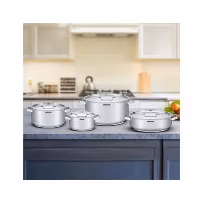 سرویس قابلمه 8پارچه استیل عرشیا