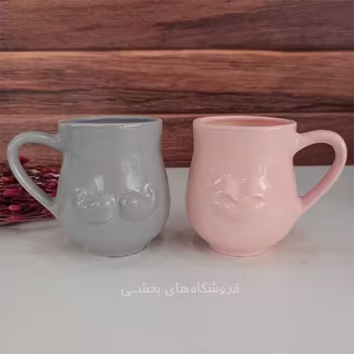 لیوان سرامیکی مدل زوج وان سل
