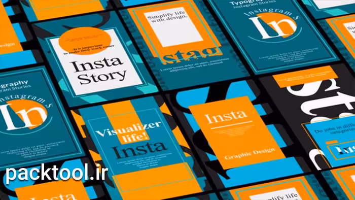 دانلود پروژه آماده افتر افکت استوری اینستاگرام متنی Instagram Typographic - پک تول
