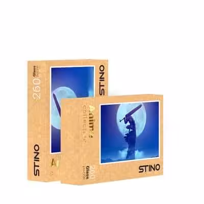 پازل شيشه اي استينو 260 تكه طرح انيمه (كد 80107)،(باجعبه)