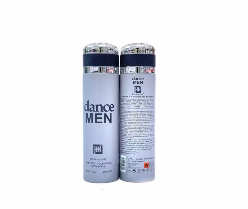 اسپری بدن مردانه جانوین مدل دنس من Dance men حجم 200 میل