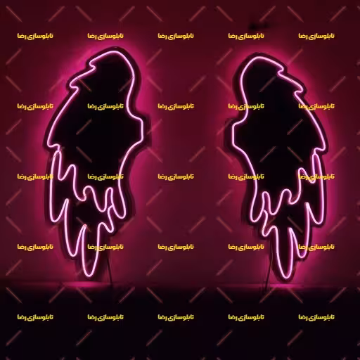 تابلو نئون فلکسی بال فرشته کد 16902