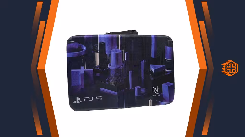 کیف Nahl مخصوص PS5 Slim – طرح PS1 Icons