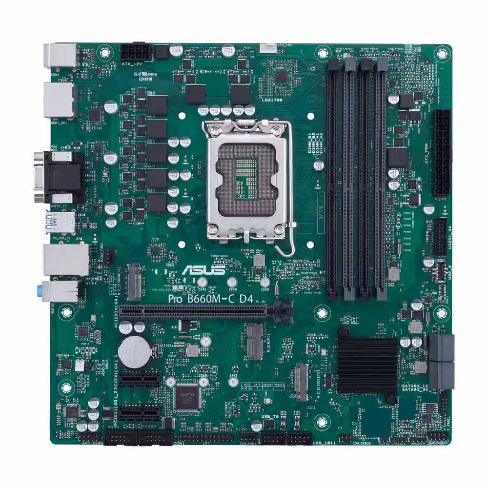 مادربرد ایسوس مدل Pro B660M-C D4-CSM