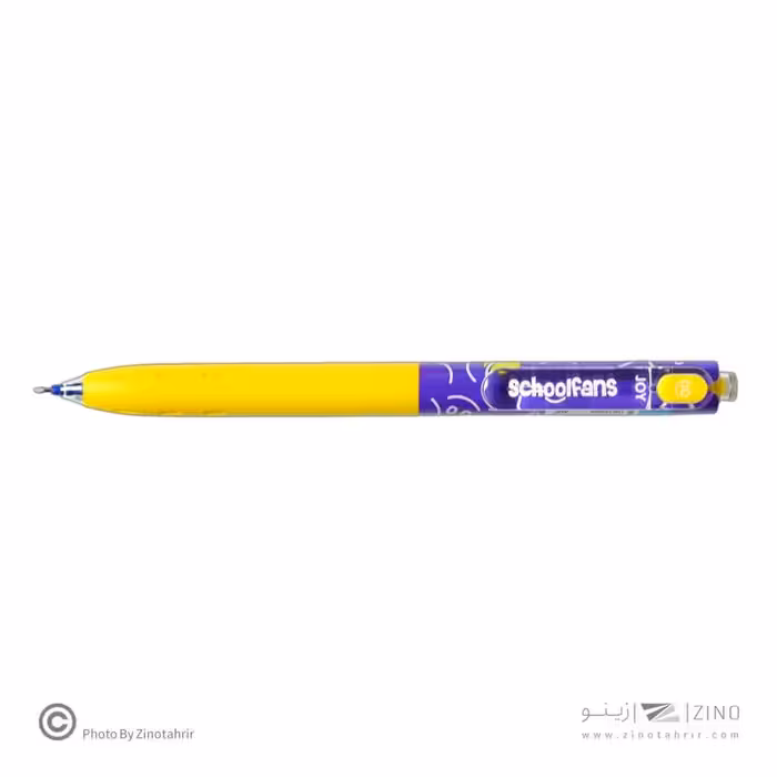 روان نویس فشاری0/5(رنگ آبی – مشکی)بدنه طرح دار سریJOY اسکول فنز کد921201