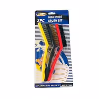 فرچه سیمی طرح مسواک بسته 3 عددی سایز بزرگ