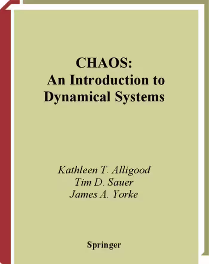 خرید و دانلود نسخه کامل کتاب Chaos: An Introduction to Dynamical Systems