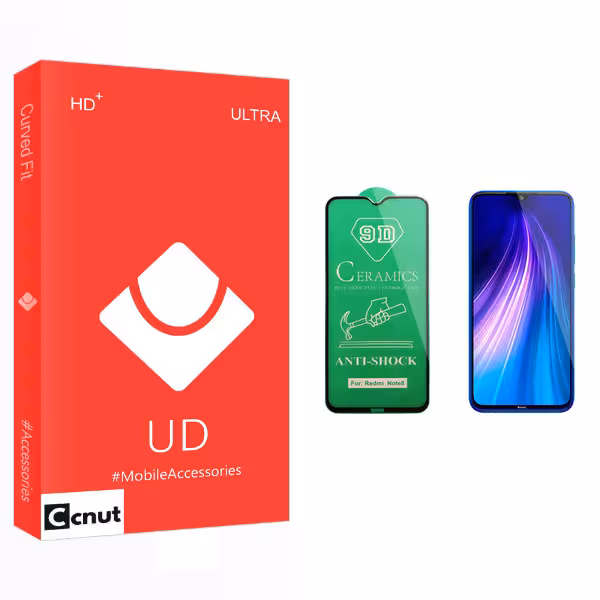 محافظ صفحه نمایش سرامیکی کوکونات مدل UD Glass مناسب برای گوشی موبایل شیائومی Redmi Note 8
