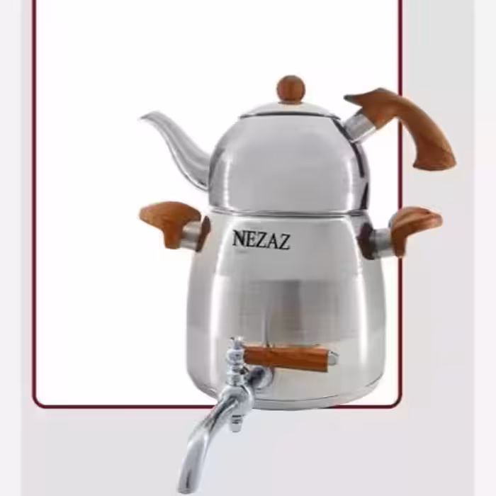 کتری و قوری 2/5 لیتر برند نزاز NEZAZ مدل 2806