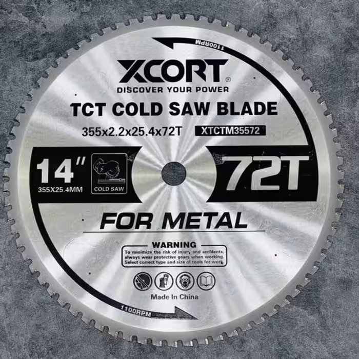 تیغه فلز بر 355 میل با ضخامت 2.2 میل 72 دندانه ایکسکورت